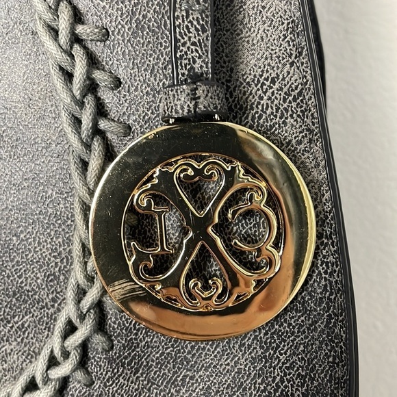 Christian Lacroix Grey Hobo Style Purse - Picture 3 of 16